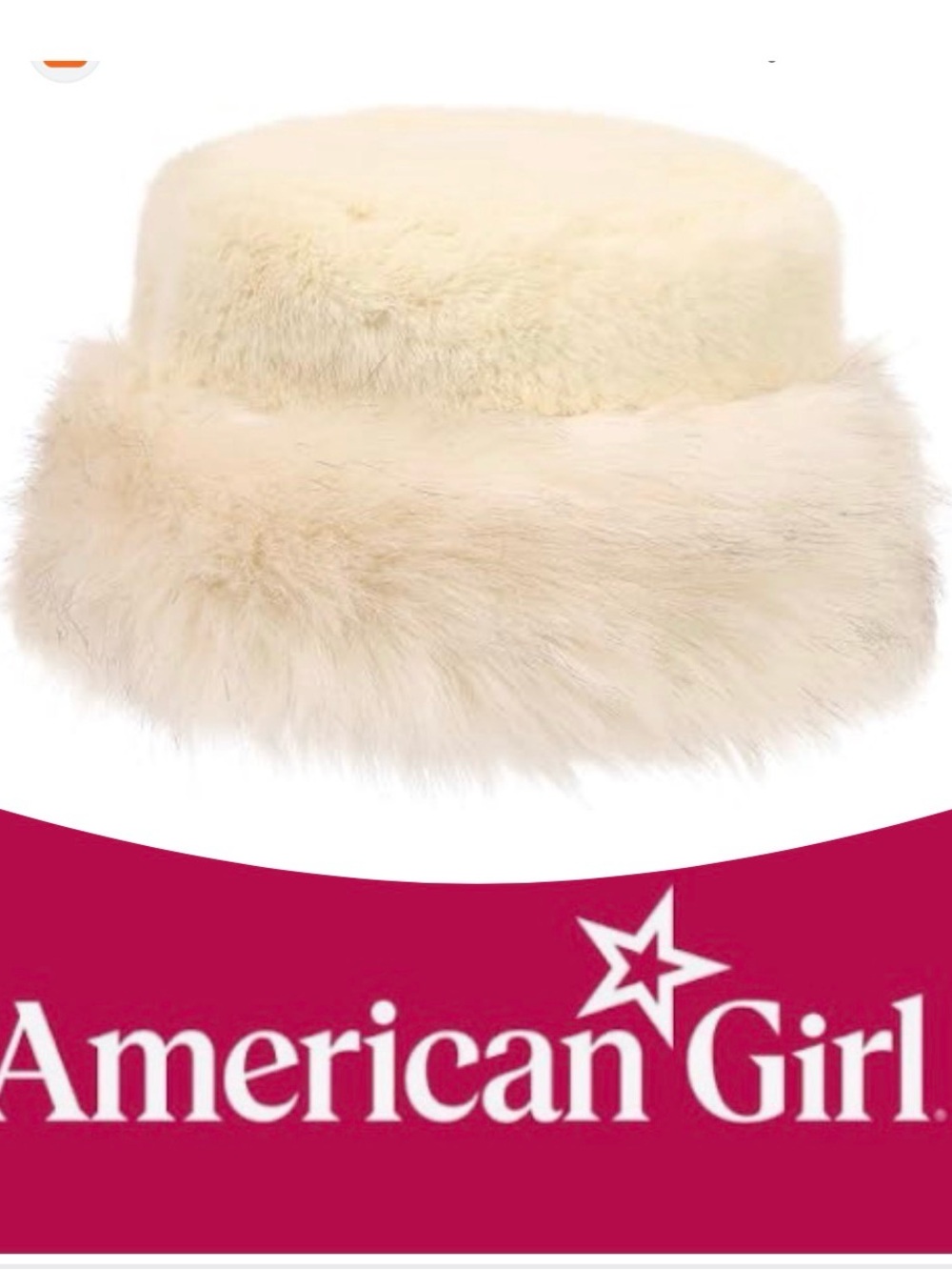 American Girl Snow Flurry Bucket Hat